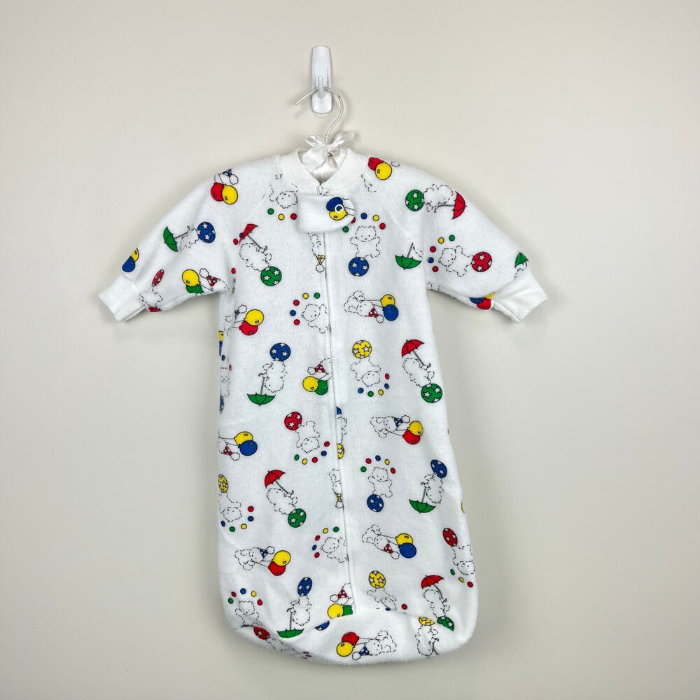Vintage Carter's Infant Circus Bear Sleep Sack USA